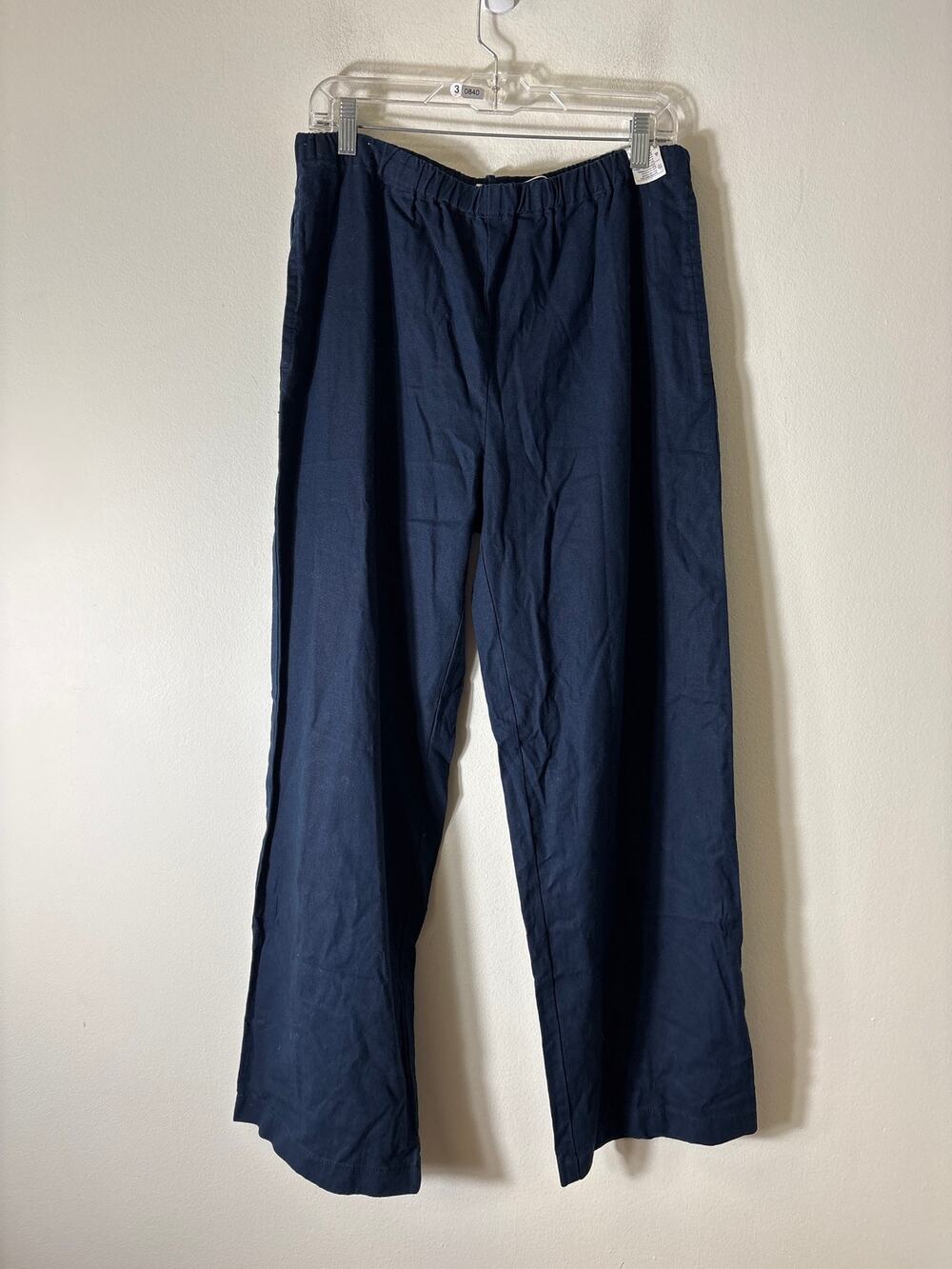 NWT Vince Navy Drawstring Loose Fit Pants Sz L
